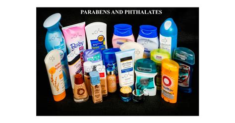 products that contain phthalates.